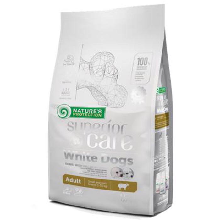 Nature's Protection Xira Trofi Skulou Superior Care White Dogs Adult Small & Mini Lamb 1,5kg